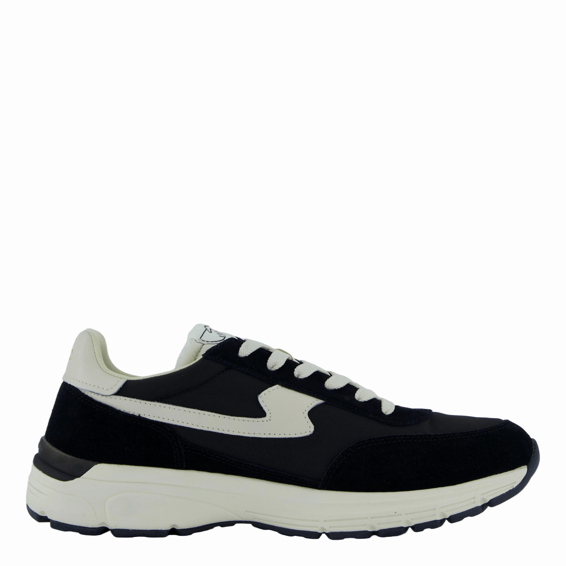 Osier S-Strike Suede Mix Black Supportive Shoes Arch Support