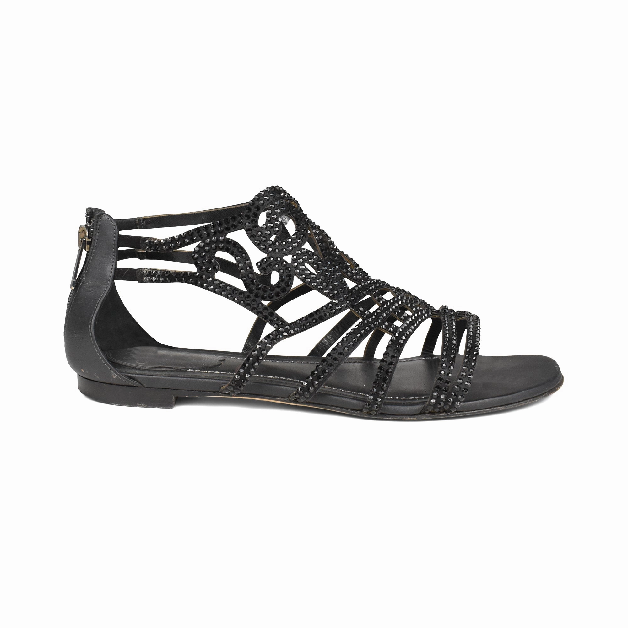 Rene Caovilla Sandals - Women'S 37.5 Versatile Style Shock Absorbing