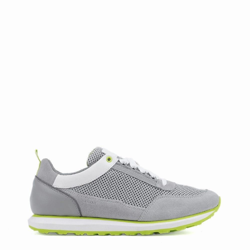Grippy Traction Wide Fit Geox U Volto C Lace Up Trainer