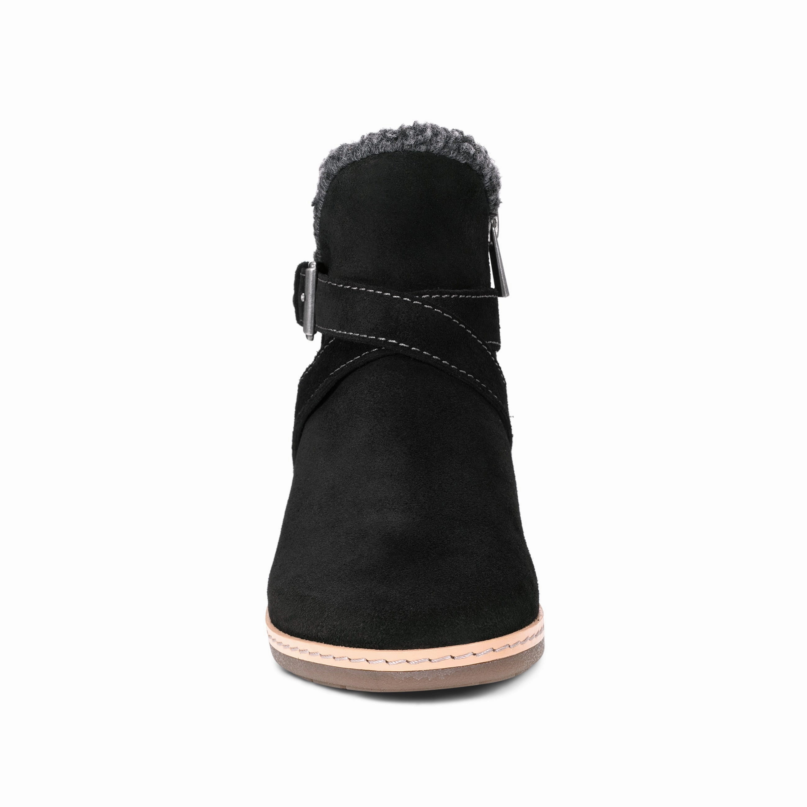 Hutton Water Repellent Round Toe Casual Booties Cushioned Insoles
