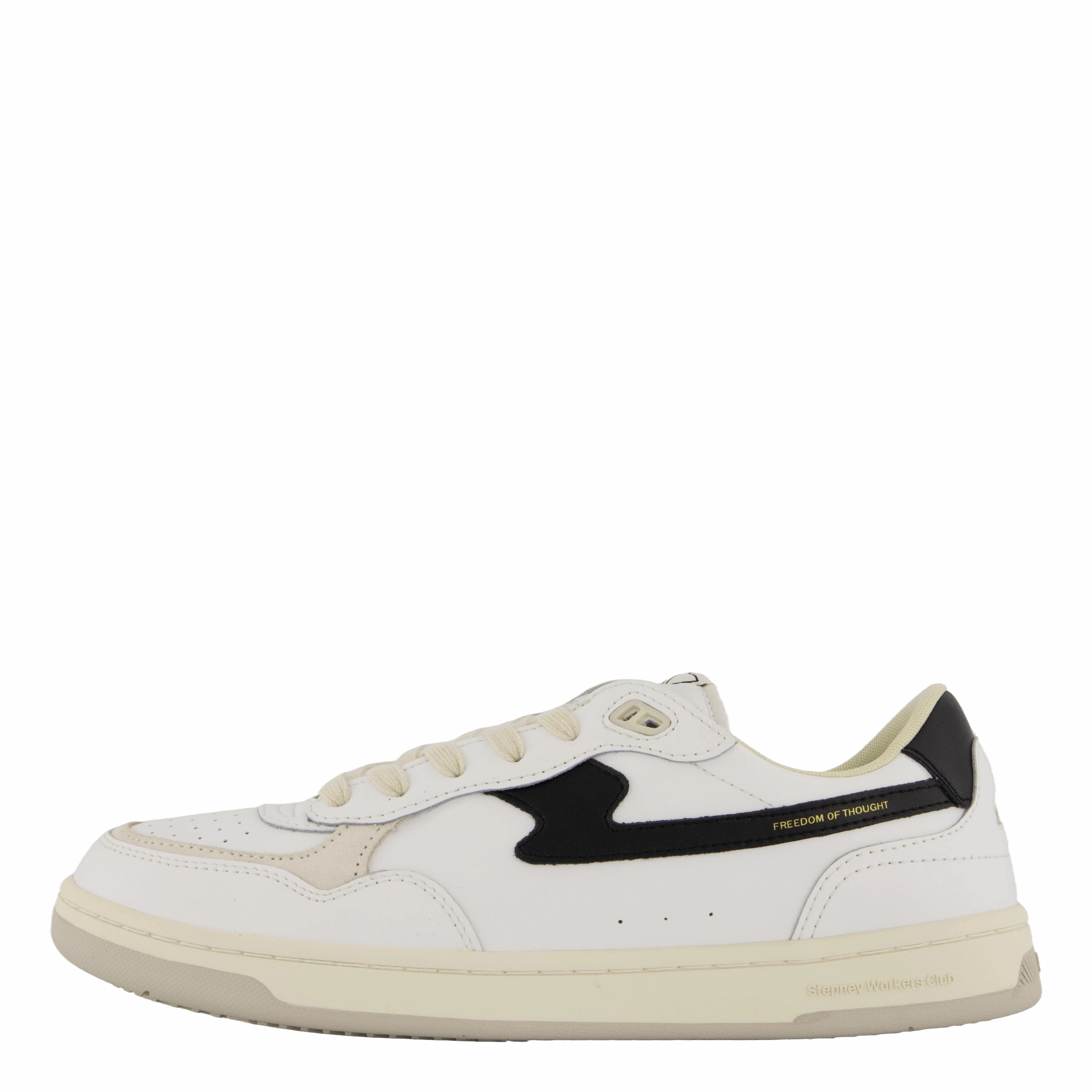 Pro Cup 01 S-Strike Leather Wht-Blk Comfort Shoes