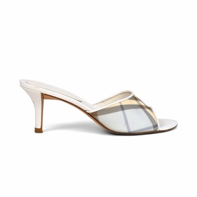 Modern Classic Burberry Mules - Women'S 36