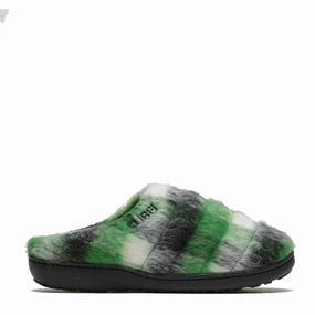 Subu After School Slippers Green Modern Footwear