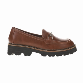 Brownie Points Slip On Lug Sole Loafers Shock Absorbing