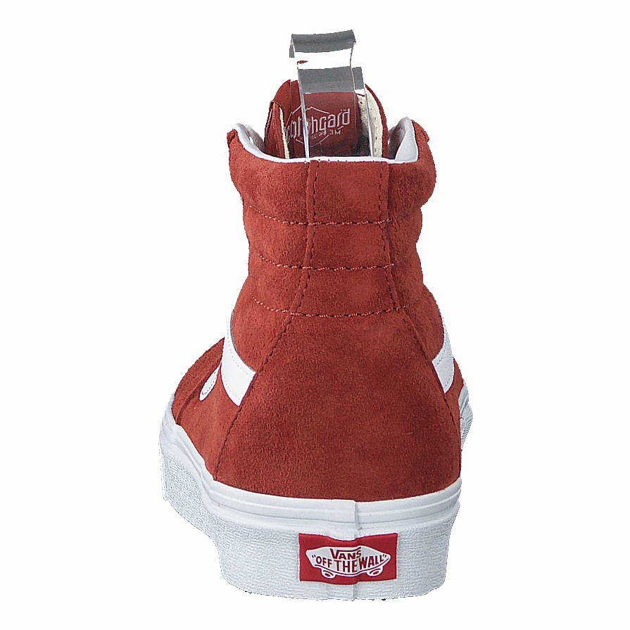 Pain Relief Quick Dry Ua Sk8-Hi (Suede) Brick/True White