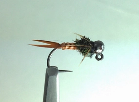 Tungsten Jig Copper John Nymph 14