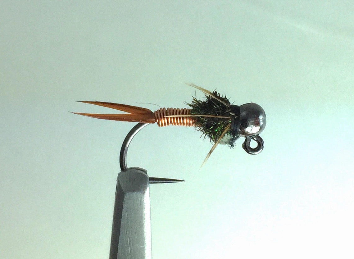 Tungsten Jig Copper John Nymph 14