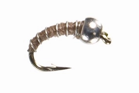 Tungsten Tan Zebra Midge