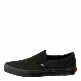 U Classic Slip-On Black/Black Minimalist Timeless