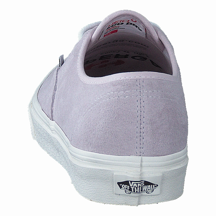 Grippy Traction Ua Authentic (Pig Suede)Orchdicesnwwht