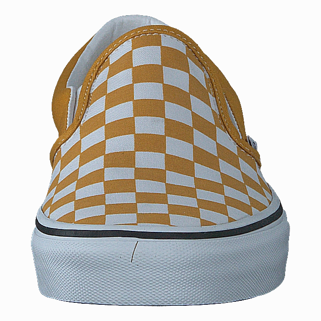 Essential Footwear Ua Classic Slip-On Color Theory Checkerboard Gold