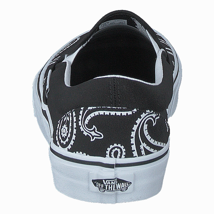 Smart Casual Footwear Ua Classic Slip-On (Peace Paisley) Blk/Trwht
