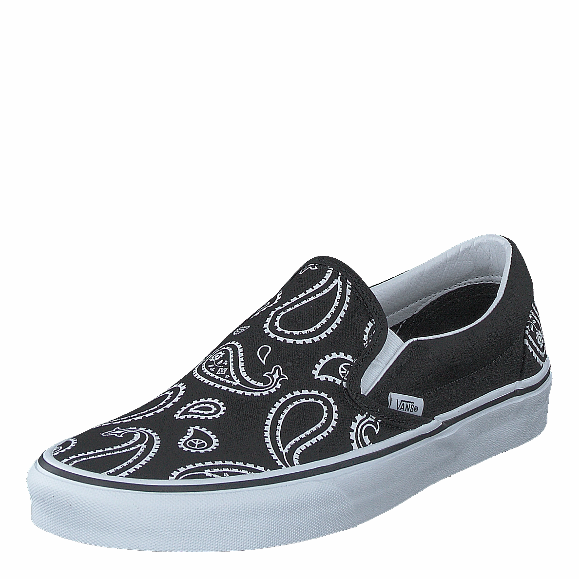 Memory Foam Streetwear Footwear Ua Classic Slip-On (Peace Paisley) Blk/Trwht