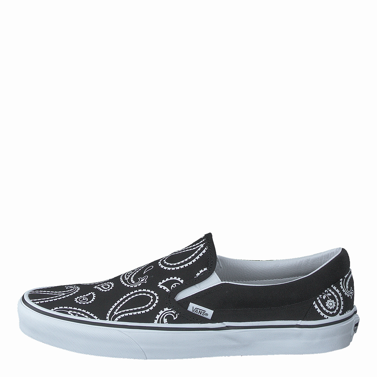 Ua Classic Slip-On (Peace Paisley) Blk/Trwht Minimalist Shoes