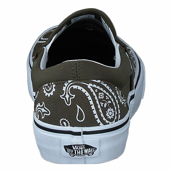 Ua Classic Slip-On (Peace Paisley)Grplftrwht Unisex Shoes