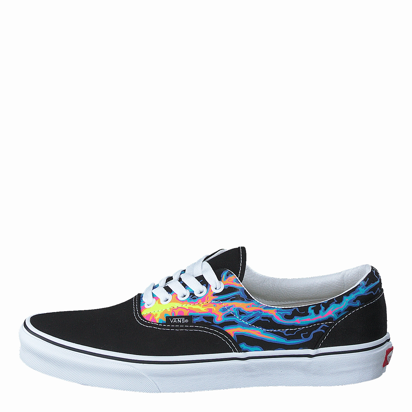 Ua Era (Electric Flame)Blk/Trwht Lightweight Leather Shoes