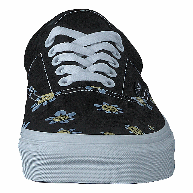 Ua Era Trippy Grin Floral Black/Yello Machine Washable Lightweight Shoes