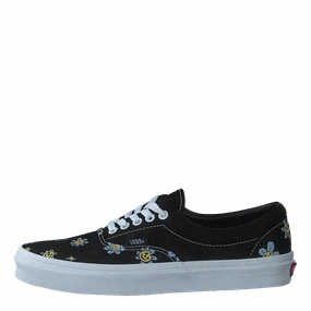 Cushioned Insoles Quick Dry Ua Era Trippy Grin Floral Black/Yello