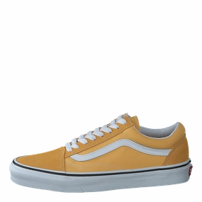 Ua Old Skool Flax/True White Sporty Style