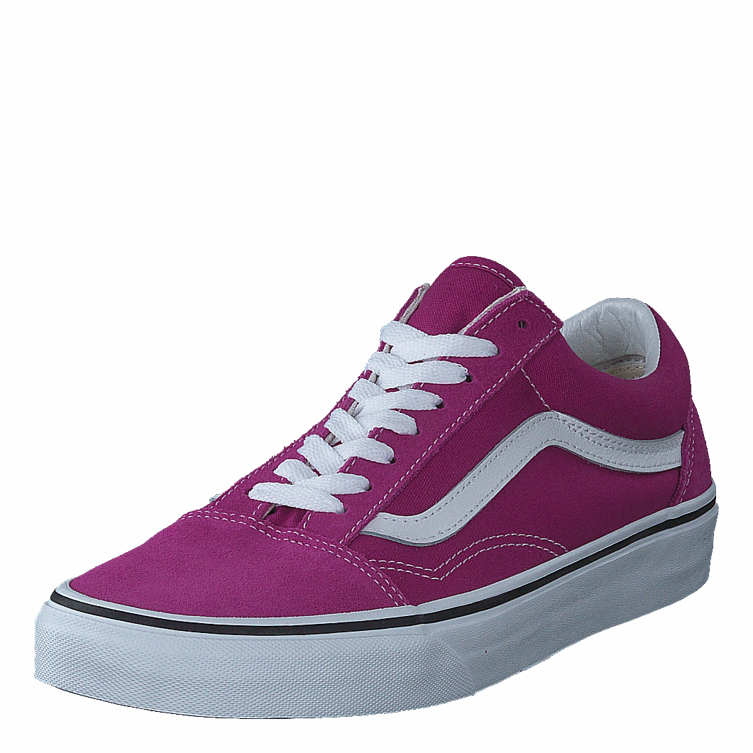 Everyday Footwear Easy On Off Ua Old Skool Fuchsia Red/True White