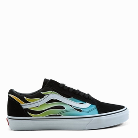 Classic Footwear Ua Old Skool Glow Flame Black/White