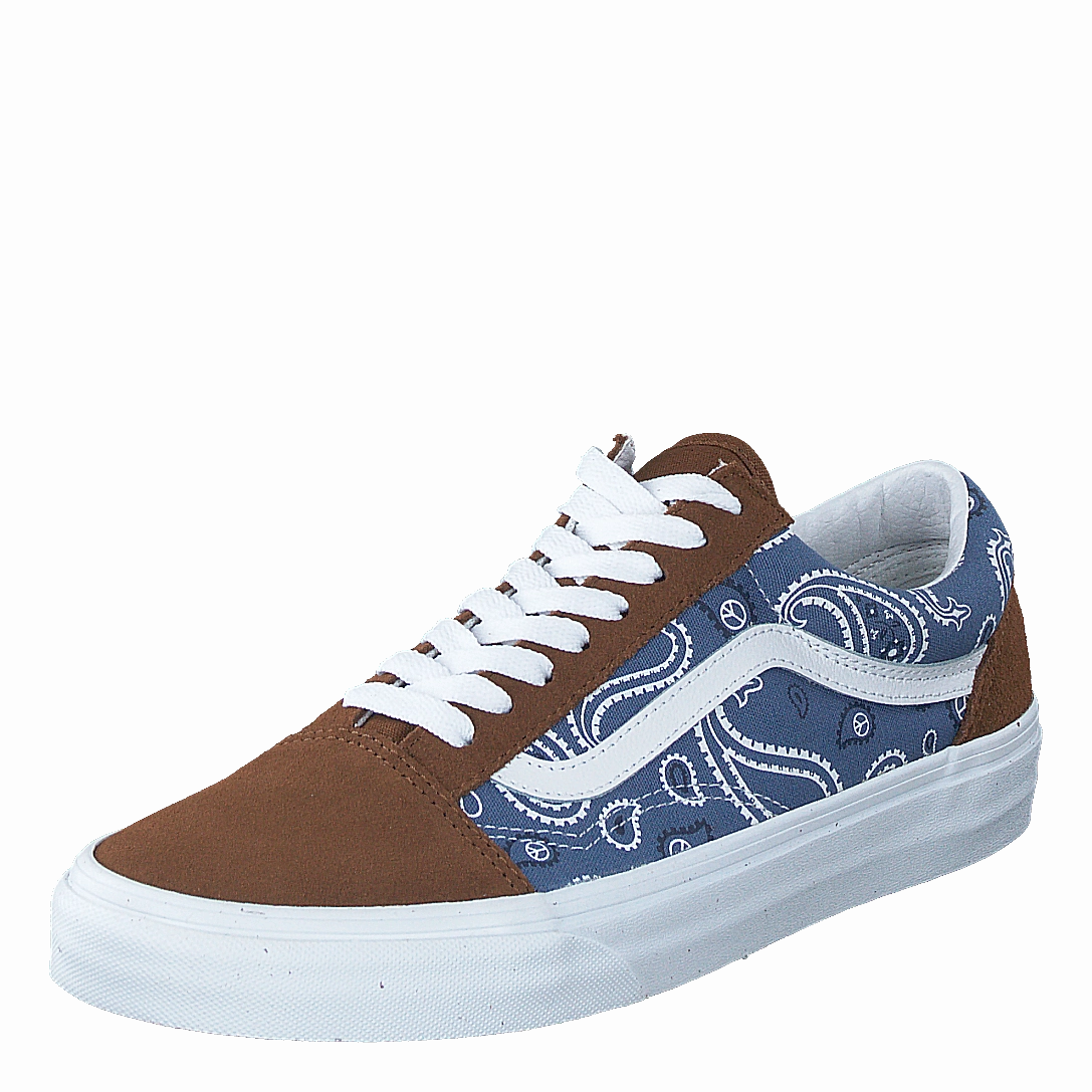 Minimal Footwear Walking Shoes Ua Old Skool (Peace Paisley)Unitytrwht