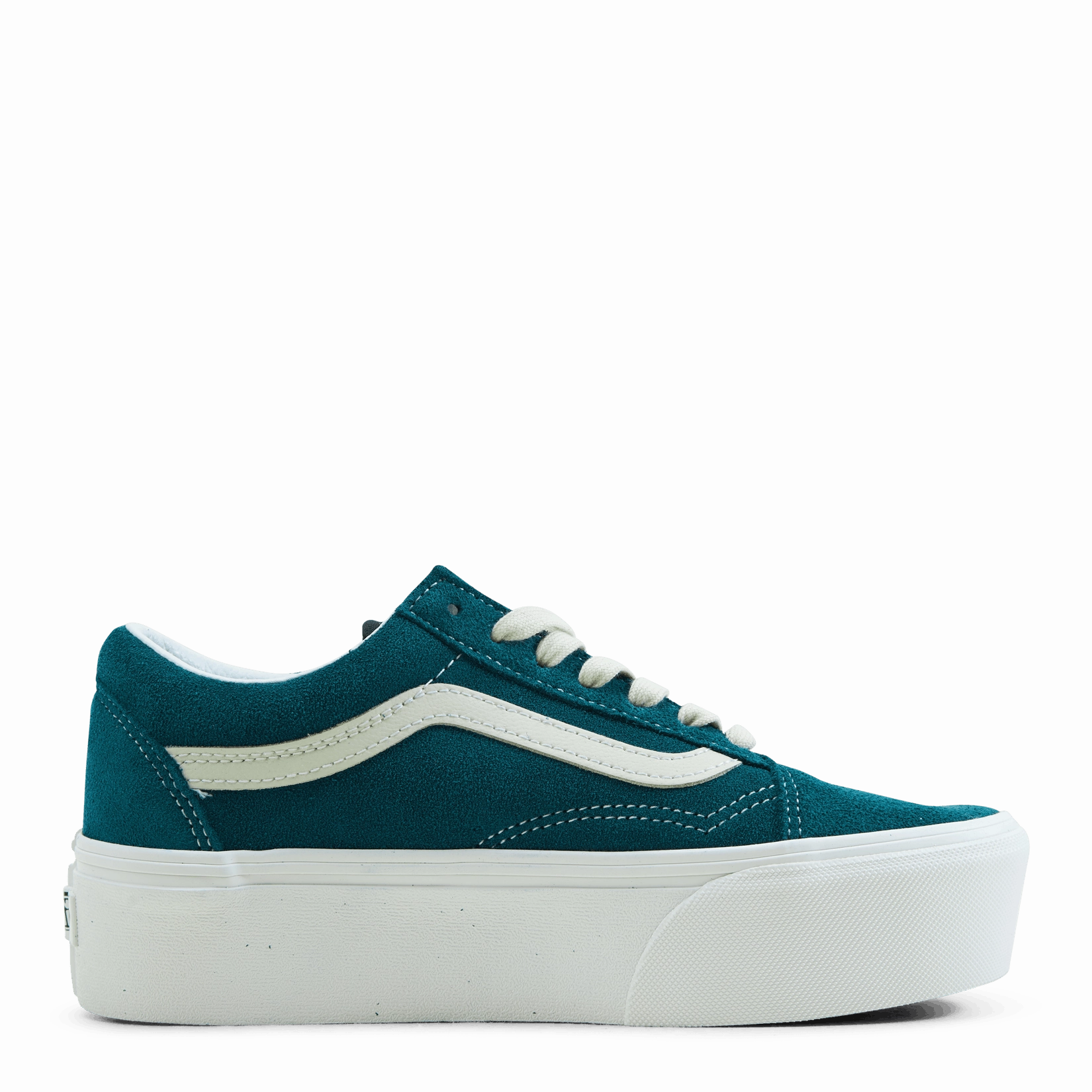 Ua Old Skool Stackform Varsity Suede Deep Teal Odor Control