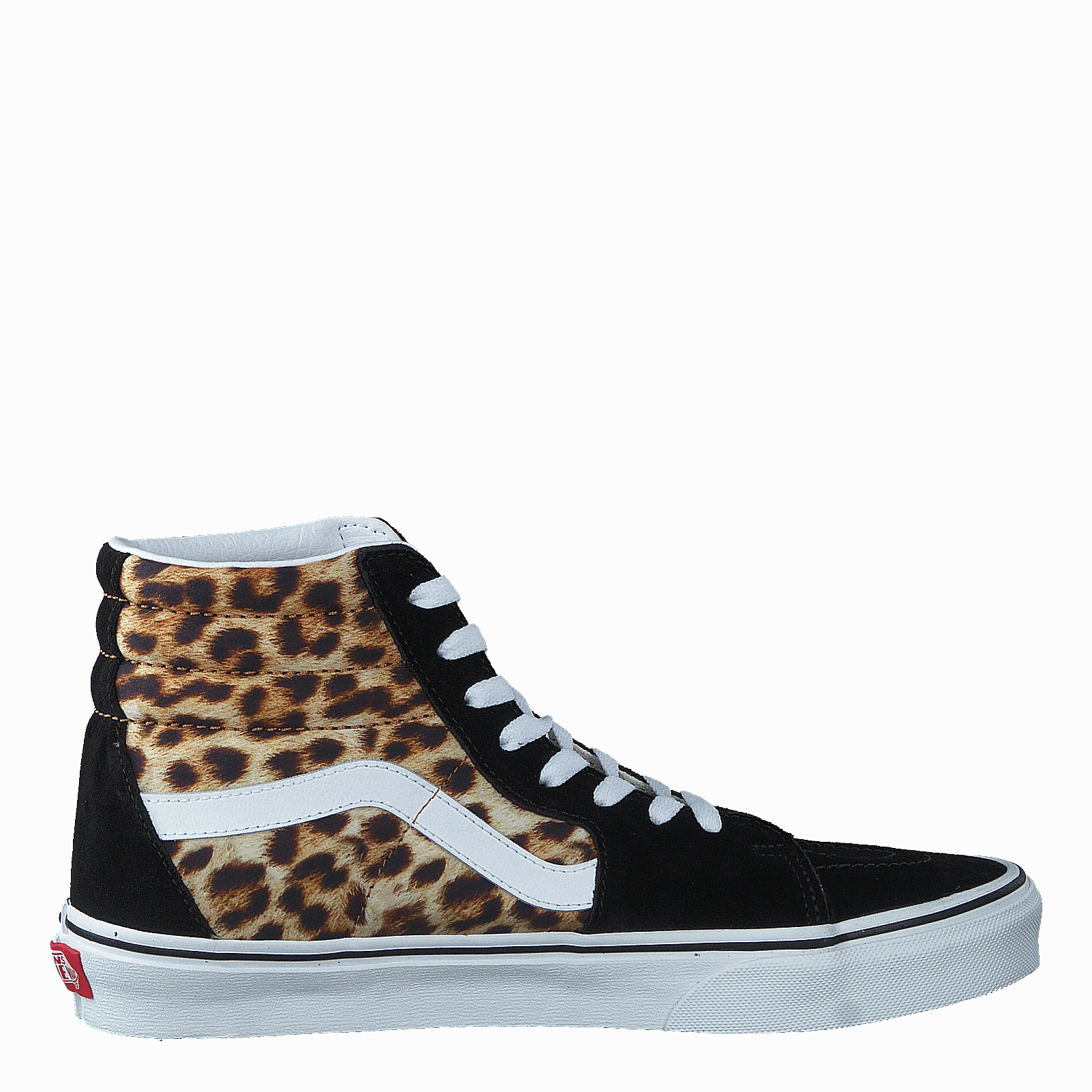Ua Sk8-Hi (Leopard) Black/True White Grippy Soles Comfort Shoes