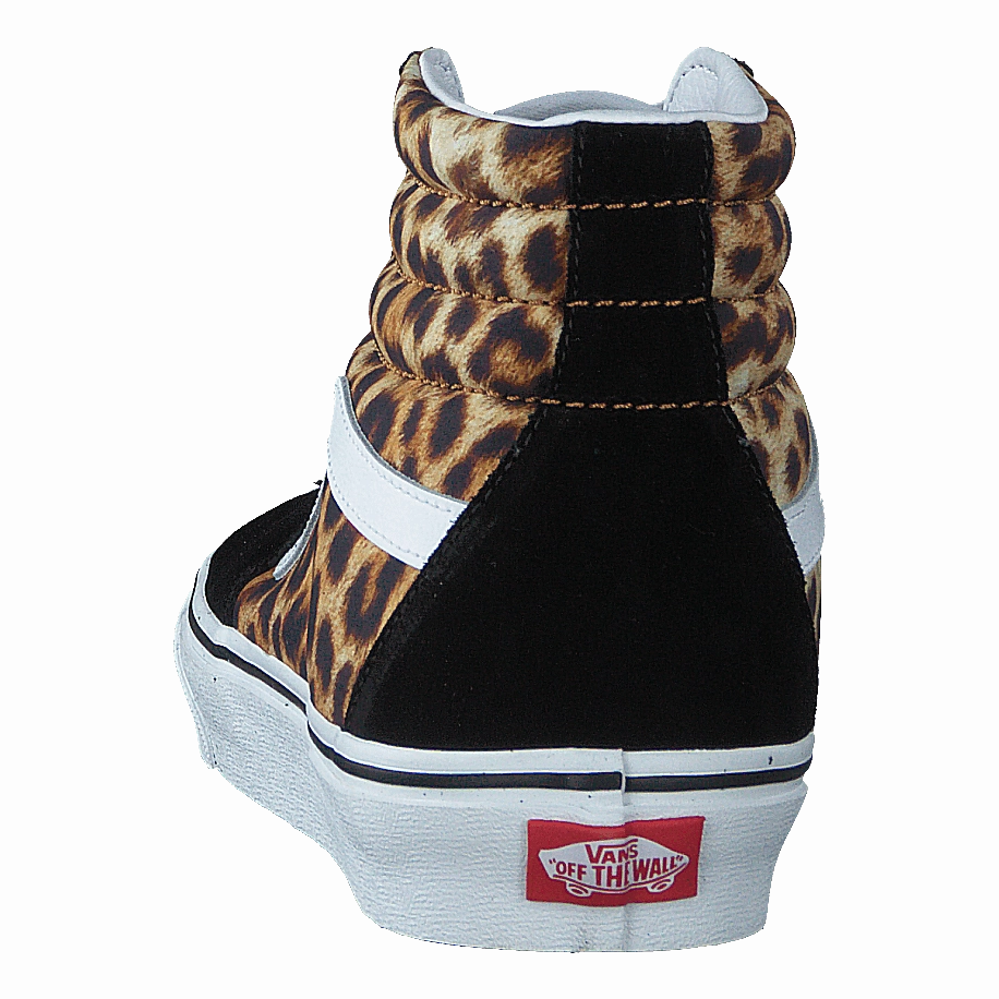 Ua Sk8-Hi (Leopard) Black/True White Cushioned Insoles