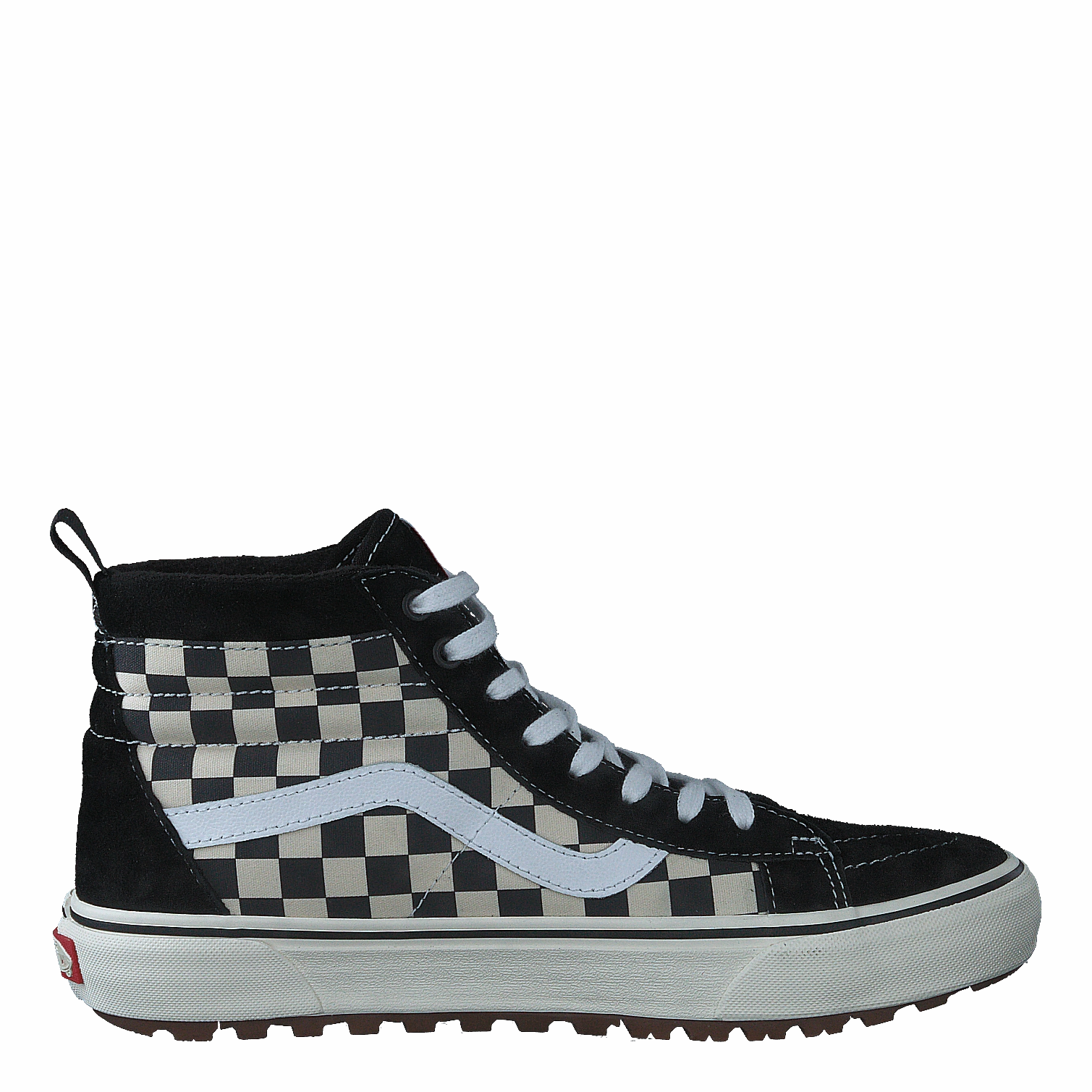 Weather Resistant Unisex Shoes Ua Sk8-Hi Mte-1 Blk/White/Checkerboard