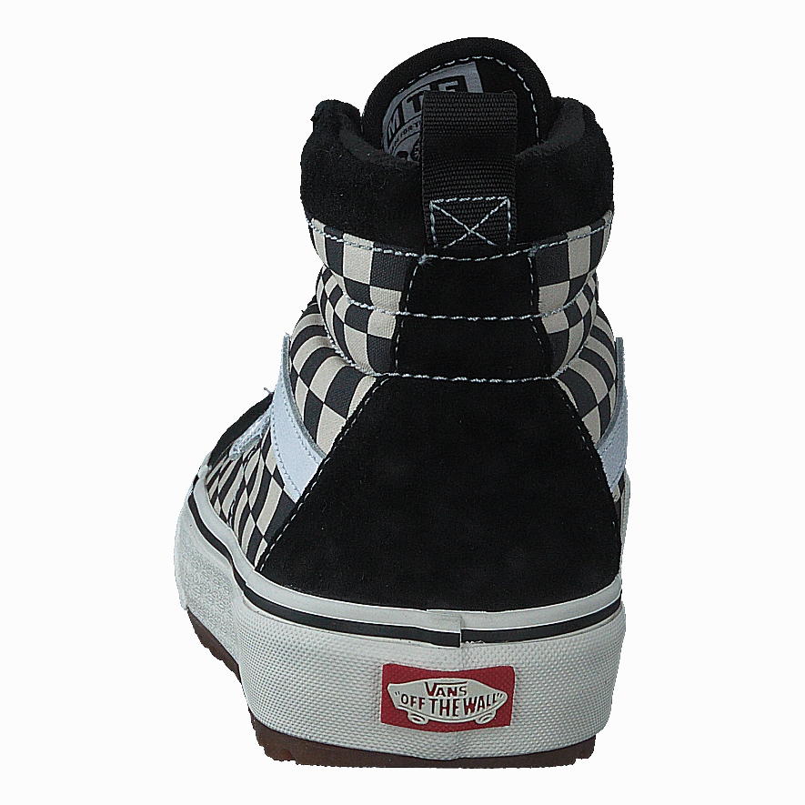 Ua Sk8-Hi Mte-1 Blk/White/Checkerboard Classic Sneakers Casual Footwear