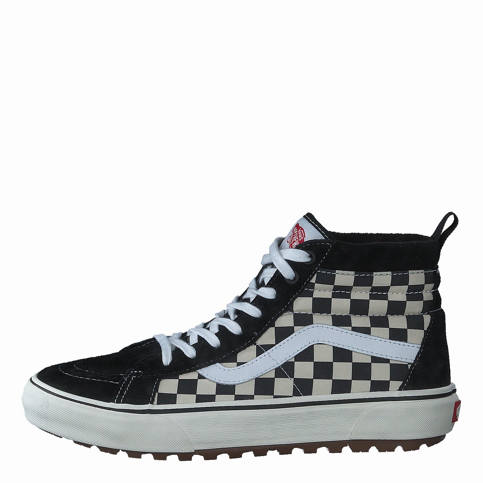 Stylish Footwear Easy On/Off Ua Sk8-Hi Mte-1 Blk/White/Checkerboard