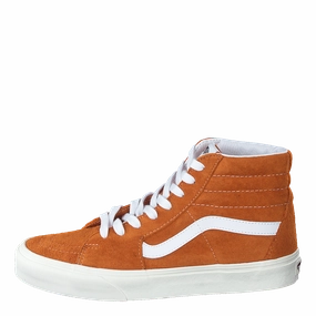 Chic Footwear Everyday Footwear Ua Sk8-Hi (Pig Suede)Dsrtsun/Snwwht