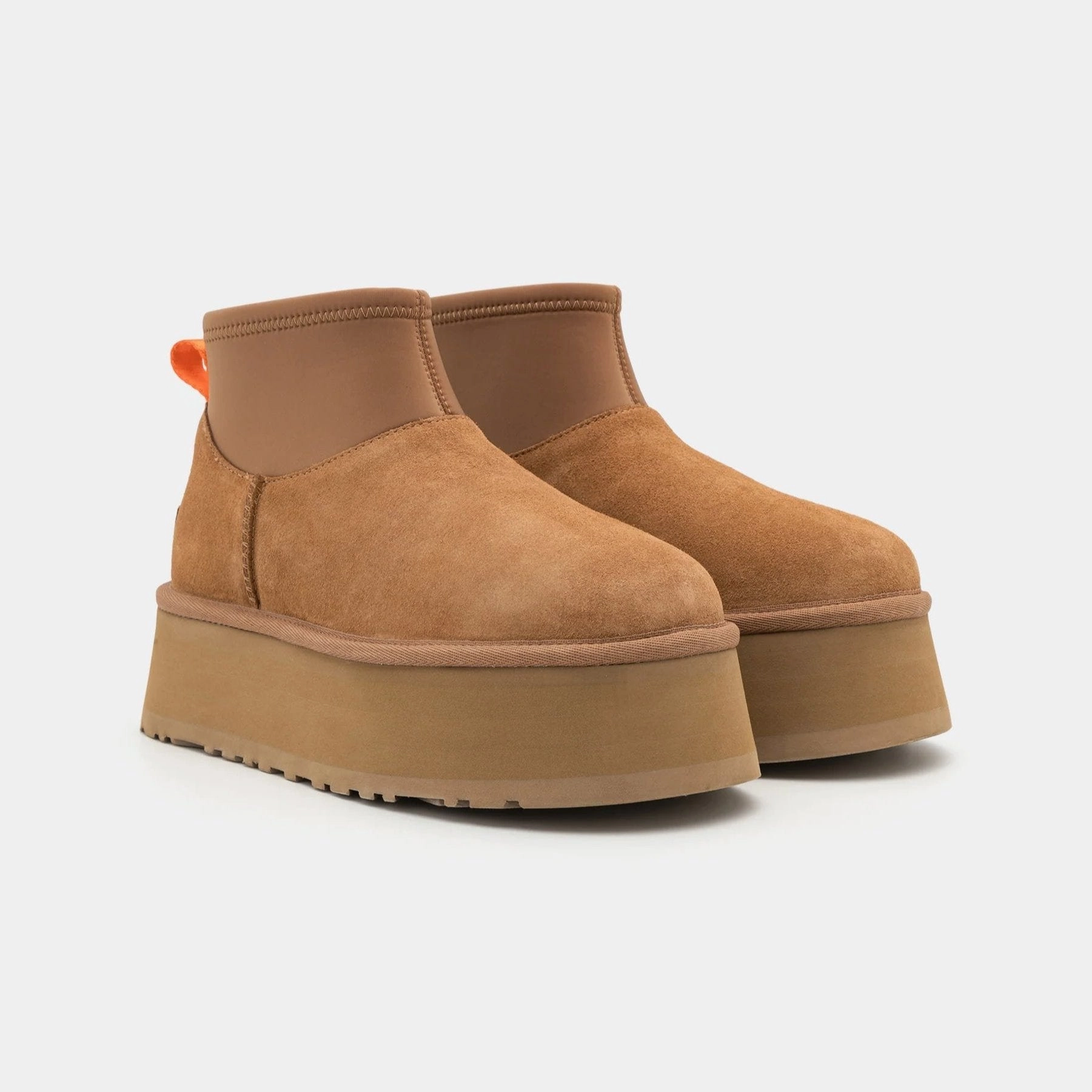 Ugg | Women'S Boots | Classic Mini Dipper Chestnut | Brown Rugged Stylish Footwear