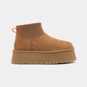 Slip On Shoes Standing Shoes Ugg | Women'S Boots | Classic Mini Dipper Chestnut | Brown