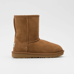 Ugg | Women'S Boots | Classic Short Ii Chestnut | Brown Travel Ready Minimalist Shoes