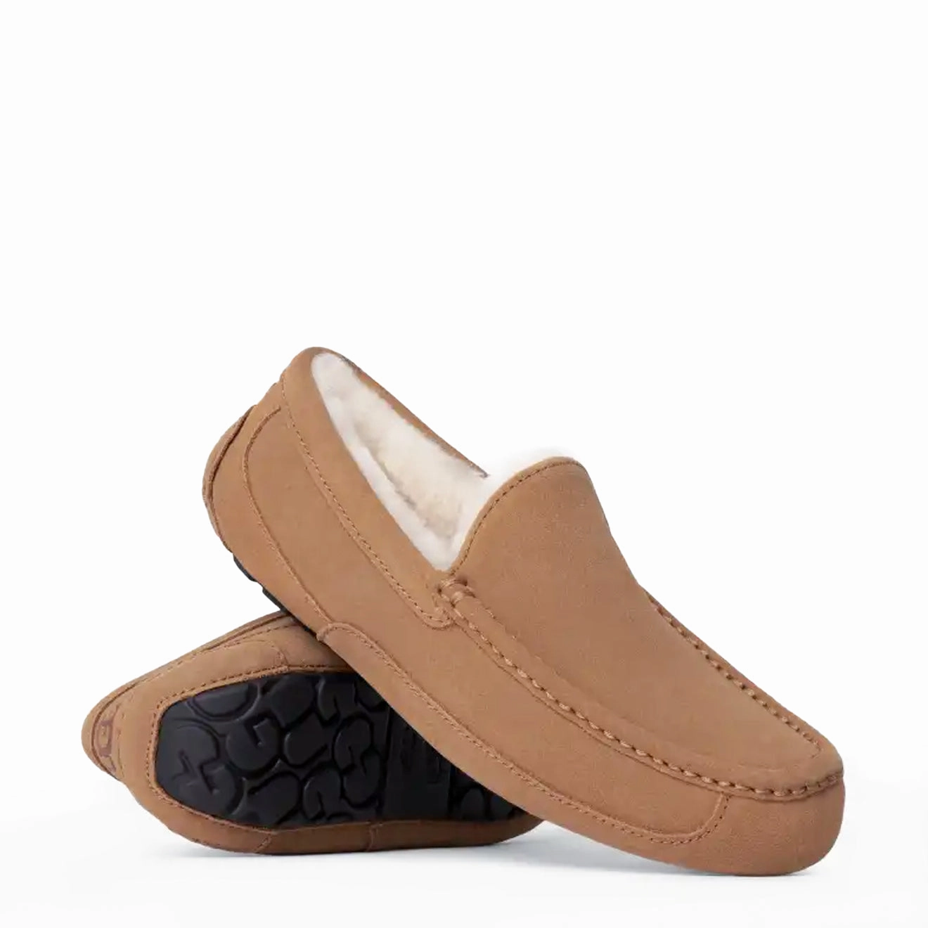 Ugg Ascot Slipper Chestnut Cushioned Insoles Flat Feet Shoes