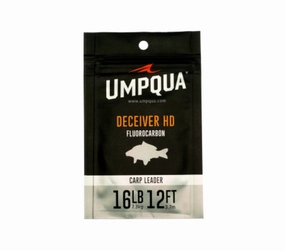 Umpqua Deceiver HD Carp Fluorocarbon Leader 12'