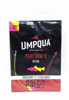 Umpqua Indicator Coil 6' Yellow/Pink 03X (2 pk)