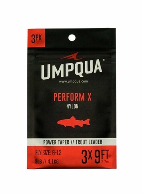 Umpqua Perform X Power Leader 7.5' (3 pk)
