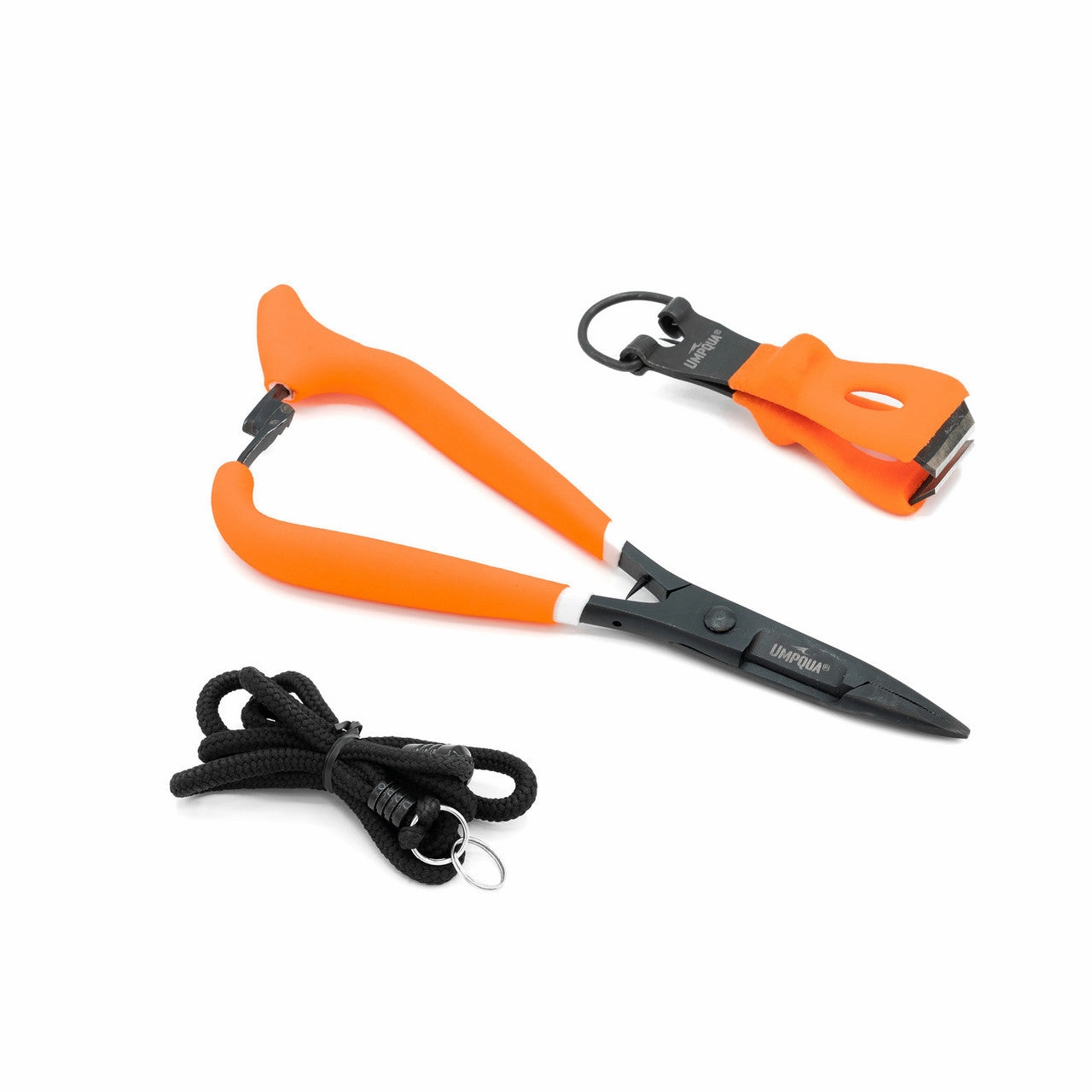 Umpqua Rivergrip PS 5.5" Mitten Clamp, Nipper, Lanyard Combo