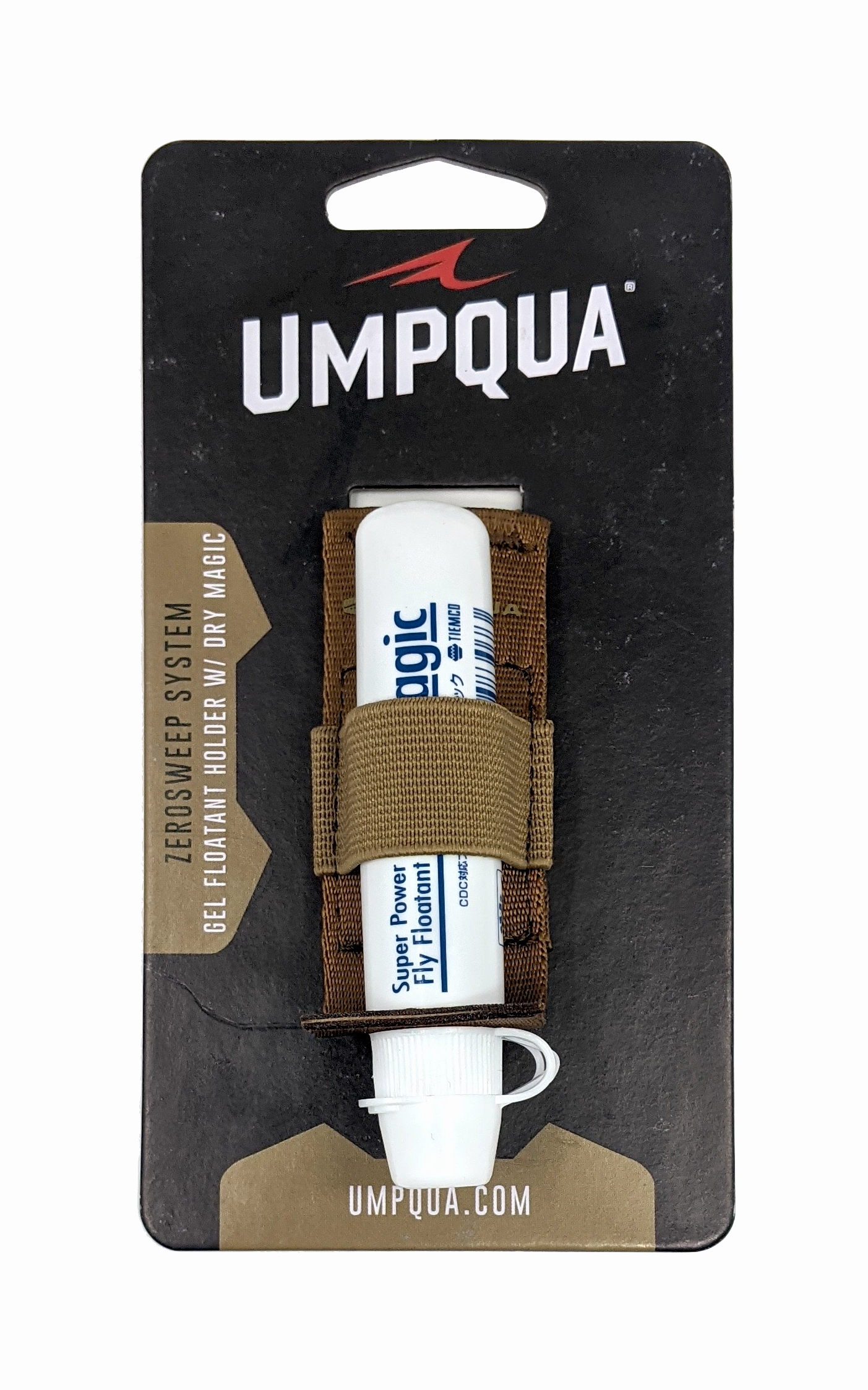 Umpqua ZS2 Gel Floatant Holder w/ Dry Magic
