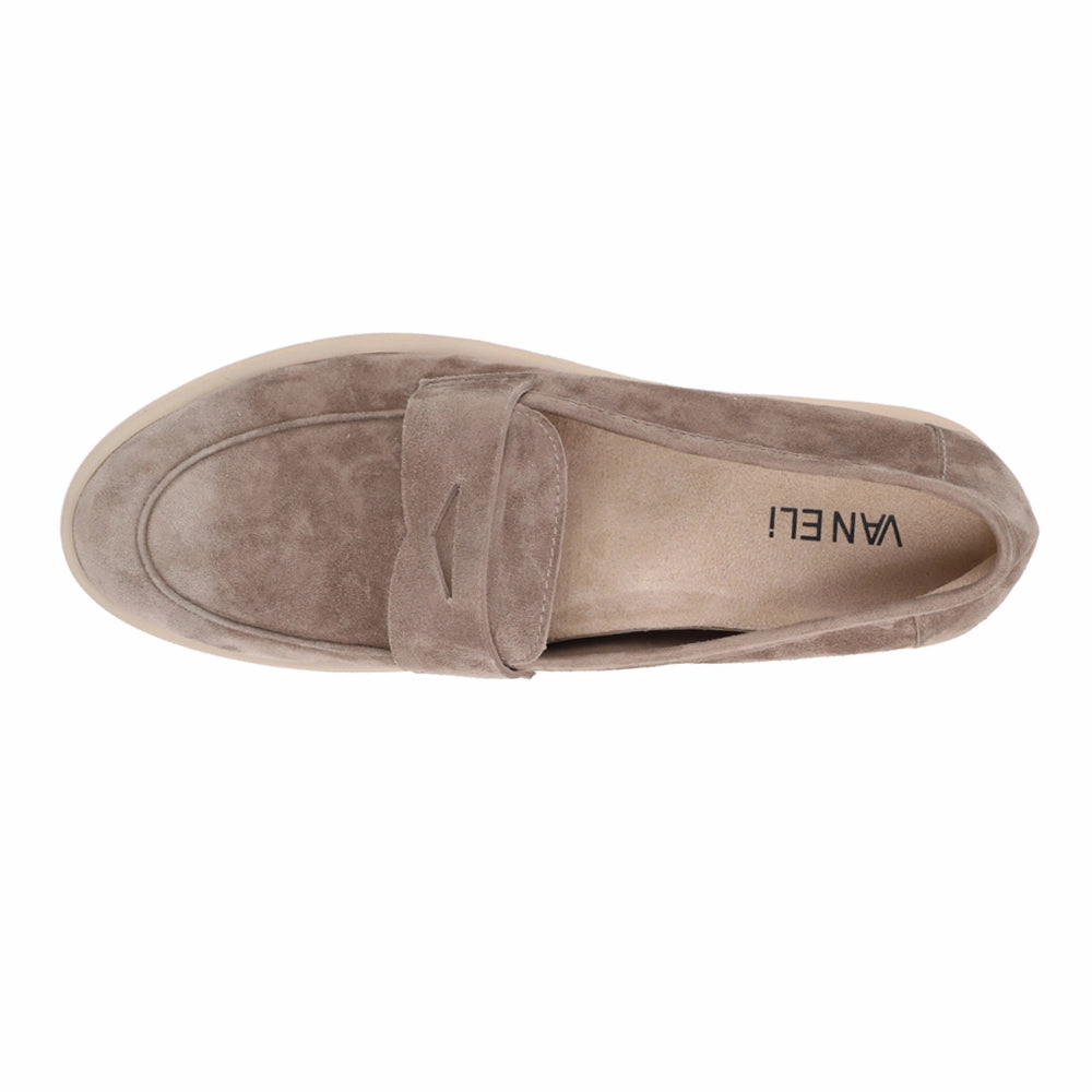 Relaxed Fit Footwear Undine Penny Slip On Loafers