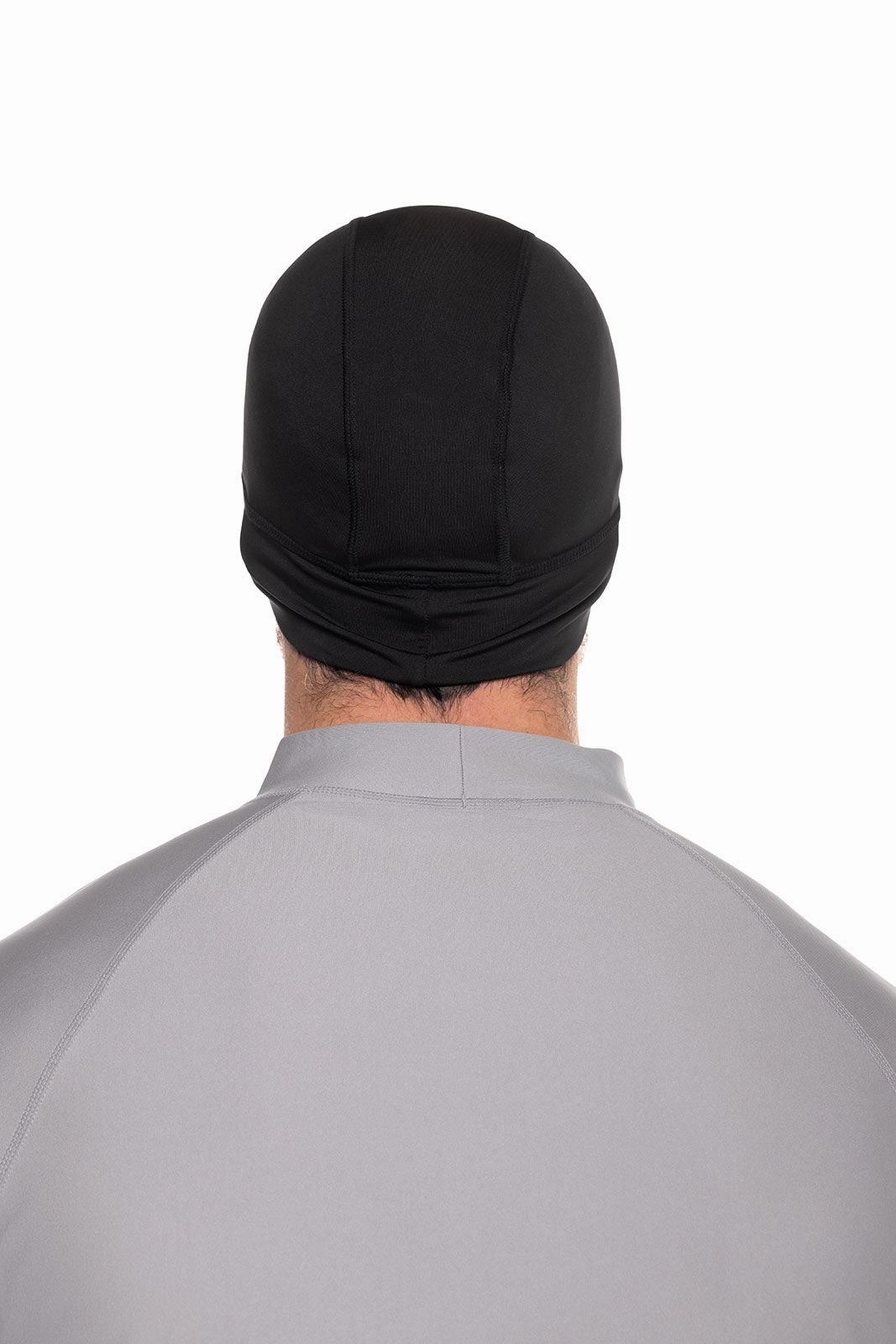 Unisex Aqua Sun Skully Cap | Black