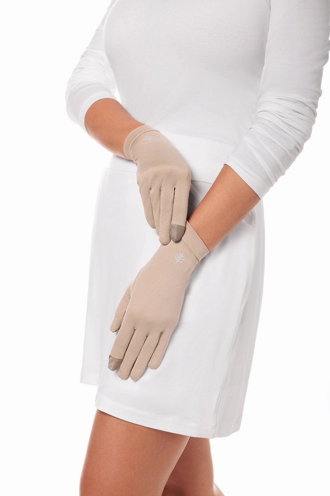 Unisex Gannett UV Gloves | Pale Khaki