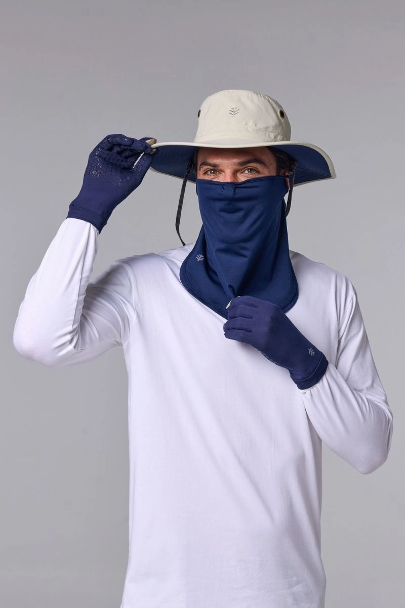 Unisex Matchplay Golf Hat | Stone/Navy