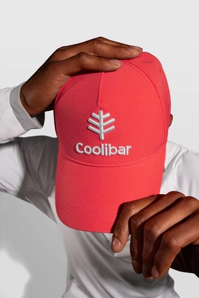 Unisex Sport Logo Cap | Vivid Coral