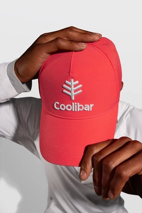 Unisex Sport Logo Cap | Vivid Coral