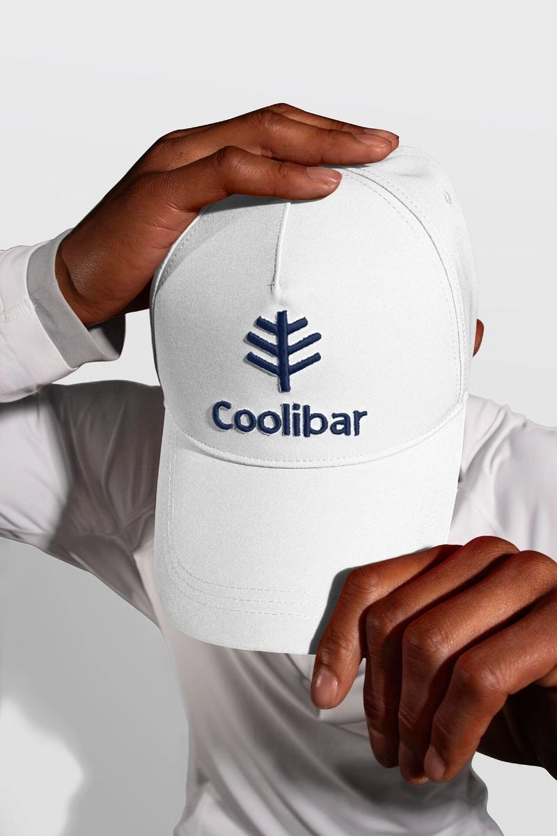 Unisex Sport Logo Cap | White