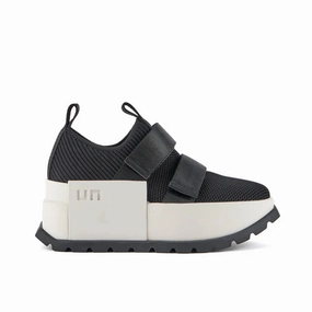 United Nude | Women'S Casual Shoes | Roko Run Ii Mono | Black Lightweight Quick Dry